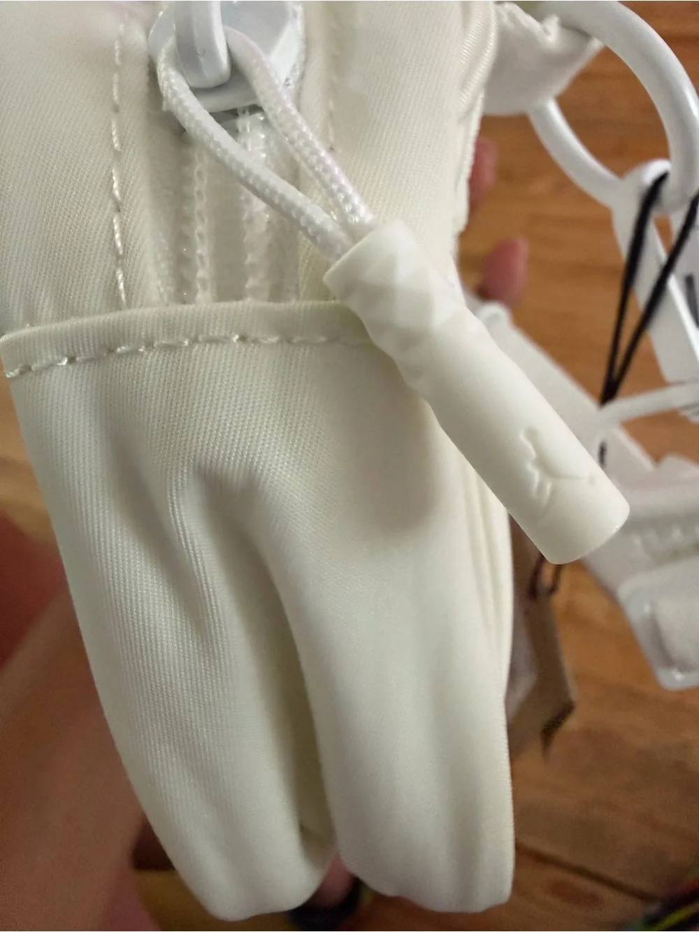 Jordan Sail White Shoulder Bag with Jumpman Logo